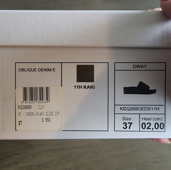 ‼️SOLD‼️Dior Dway Sandals - Picture 5 of 6